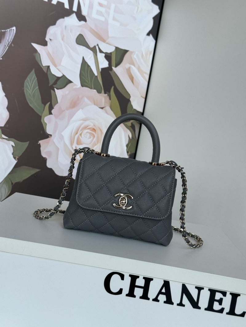 Ch**el top handle bags